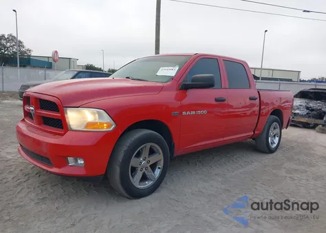 2012 Ram 1500 St из США, поврежденный, VIN 1C6RD7KT7CS263419